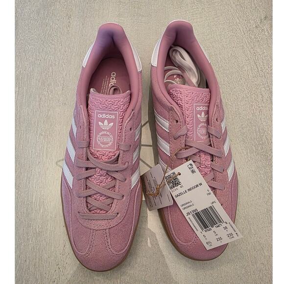 NIB Adidas Gazelle Indoor W Sneakers Bliss Lilac SZ 6.5 US - Picture 4 of 8